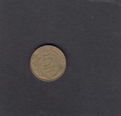 Beschrijving: 5 Centimes